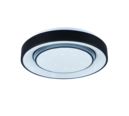 Trio Lighting Trio MONA LED ceiling light | 1x 20W 2400 lm 3000-6000K | black | Ø 38 cm | IP20 | 7.5 cm