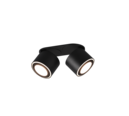 Trio Lighting Trio TAURUS plafondlamp | LED | mat zwart | 18 x 8,7 cm | IP20 | 2x 5W | 450 lm | 3000K | niet dimbaar