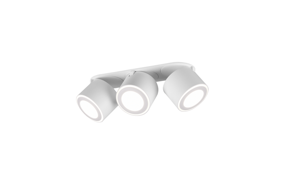 Trio Lighting Trio TAURUS LED ceiling light | 3x 5W 450 lm 3000K | chrome | IP20 | 10.6 cm