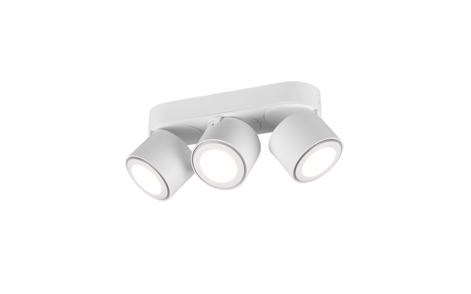 Trio Lighting Trio TAURUS LED ceiling light | 3x 5W 450 lm 3000K | chrome | IP20 | 10.6 cm