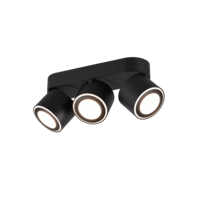 Trio TAURUS LED ceiling light | black | IP20 Trio TAURUS LED ceiling light | black | IP20