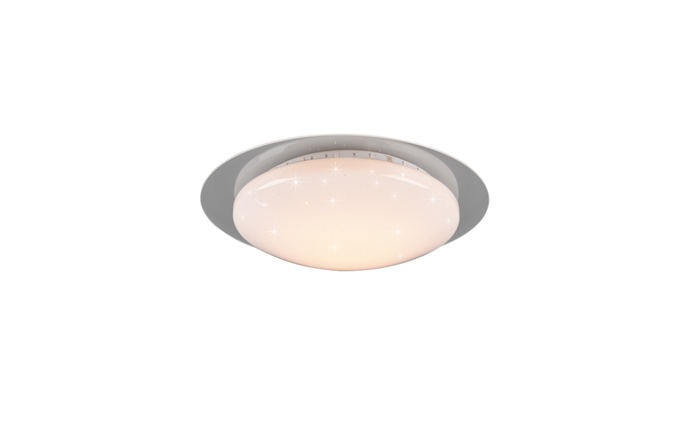 Trio Lighting Trio BILBO plafondlamp | LED | wit | Ø 35 cm | IP20 | 1x 8,5W | 1000 lm | 2700-5500K | dimbaar Trio Lighting Trio BILBO plafondlamp | LED | wit | Ø 35 cm | IP20 | 1x 8,5W | 1000 lm | 2700-5500K | dimbaar