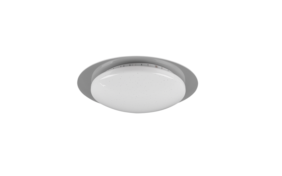 Trio Lighting Trio BILBO LED ceiling light | 1x 8.5W 1000 lm 2700-5500K | Ø 35 cm | IP20 | 8.7 cm