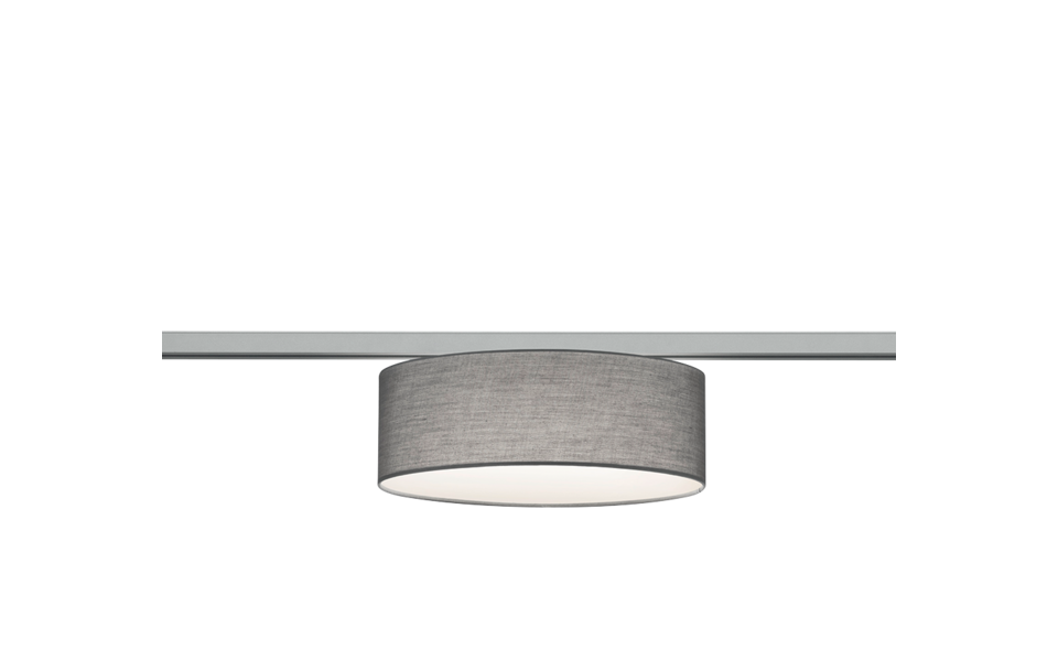 Trio Lighting Trio DUOLINE plafondlamp | E27 Fitting | grijs | Ø 30 cm | IP20 | excl. 2x E27 | max. 25W