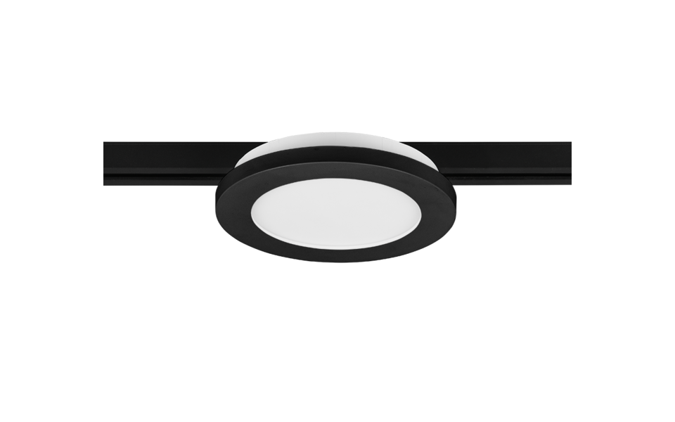 Trio Lighting Trio CAMILLUS LED ceiling light | 1x 9W 900 lm 3000K | black | Ø 17 cm | IP20 | 2.9 cm