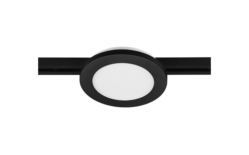 Trio Lighting Trio CAMILLUS LED ceiling light | 1x 9W 900 lm 3000K | black | Ø 17 cm | IP20 | 2.9 cm
