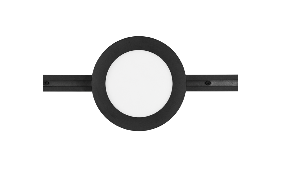 Trio Lighting Trio CAMILLUS plafondlamp | LED | mat zwart | Ø 17 cm | IP20 | 1x 9W | 900 lm | 3000K | dimbaar