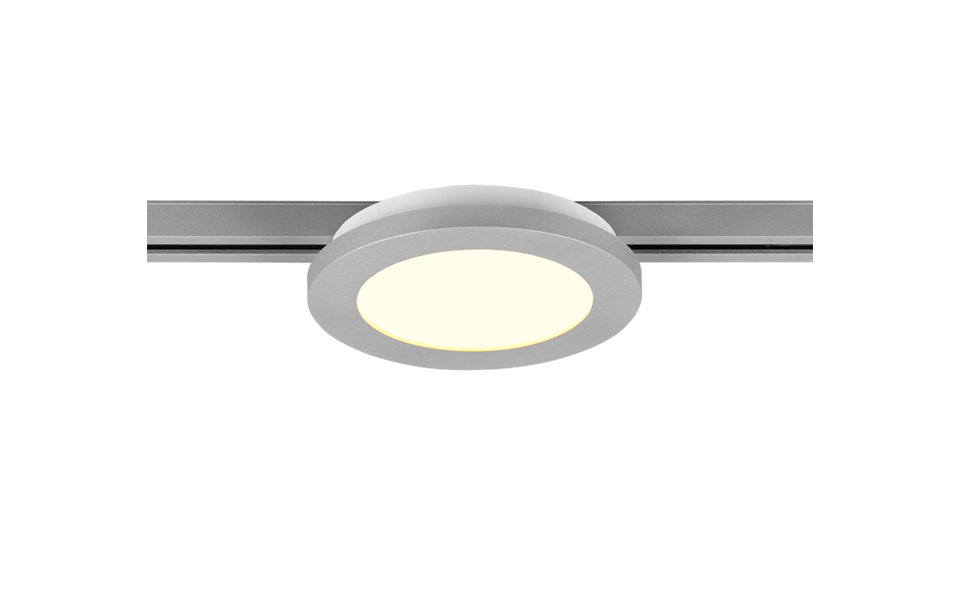 Trio Lighting Trio CAMILLUS LED ceiling light | 1x 9W 900 lm 3000K | titanium | Ø 17 cm | IP20 | 2.9 cm