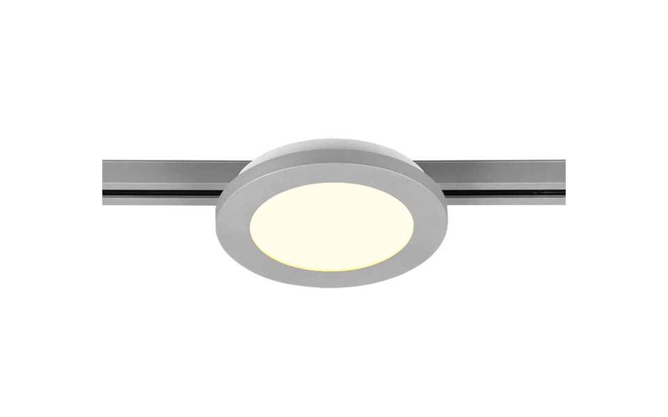 Trio Lighting Trio CAMILLUS LED ceiling light | 1x 9W 900 lm 3000K | titanium | Ø 17 cm | IP20 | 2.9 cm