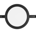 Trio Lighting Trio CAMILLUS plafondlamp | LED | mat zwart | Ø 26 cm | IP20 | 1x 13W | 1400 lm | 3000K | dimbaar