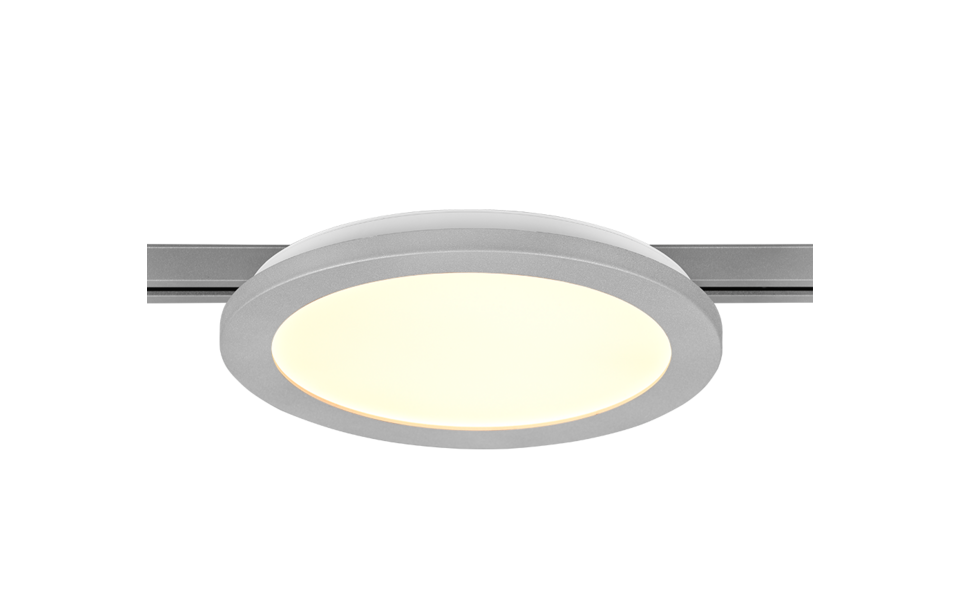 Trio Lighting Trio CAMILLUS LED ceiling light | 1x 13W 1400 lm 3000K | titanium | Ø 26 cm | IP20 | 2.7 cm
