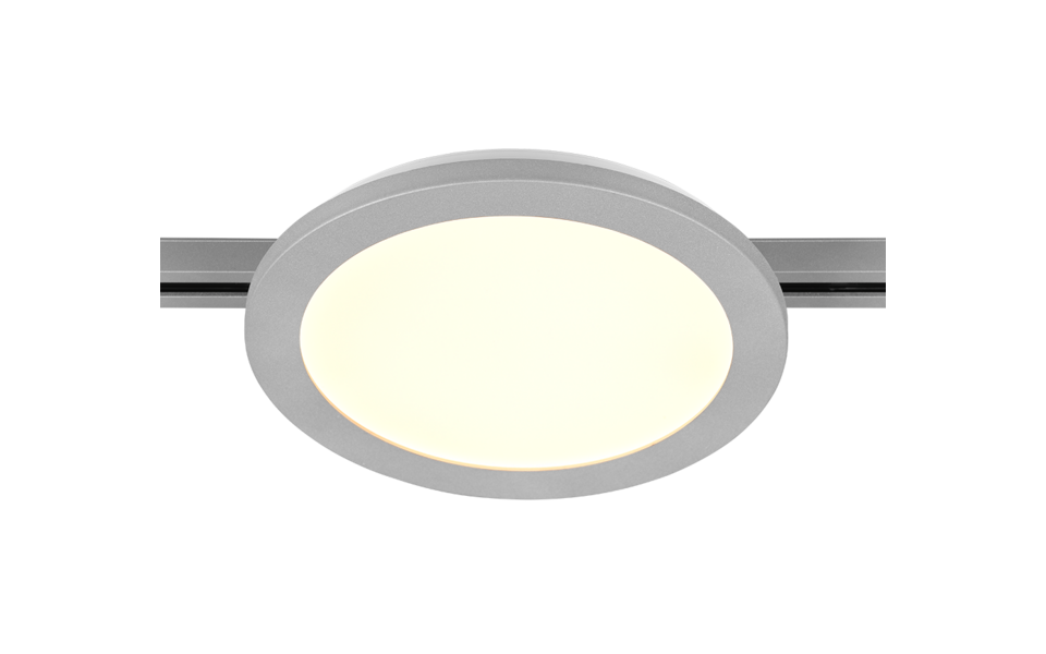 Trio Lighting Trio CAMILLUS LED ceiling light | 1x 13W 1400 lm 3000K | titanium | Ø 26 cm | IP20 | 2.7 cm