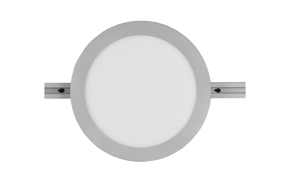 Trio Lighting Trio CAMILLUS LED ceiling light | 1x 13W 1400 lm 3000K | titanium | Ø 26 cm | IP20 | 2.7 cm