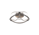 Trio Lighting Trio CHARIVARI plafondlamp | LED | nikkel mat | Ø 41 cm | IP20 | 1x 20W | 2500 lm | 3000K | niet dimbaar
