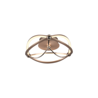 Trio CHARIVARI plafondlamp | LED | messing mat | Ø 41 cm | IP20