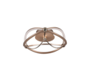 Trio Lighting Trio CHARIVARI plafondlamp | LED | messing mat | Ø 41 cm | IP20 | 1x 20W | 2500 lm | 3000K | niet dimbaar