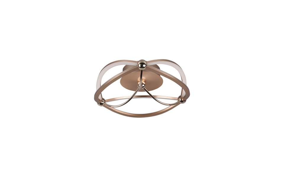 Trio Lighting Trio CHARIVARI LED ceiling light | 1x 20W 2500 lm 3000K | Ø 41 cm | IP20 | 14 cm