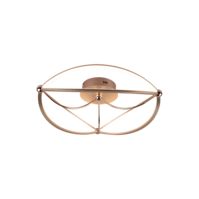 Trio CHARIVARI plafondlamp | LED | messing mat | Ø 62 cm | IP20