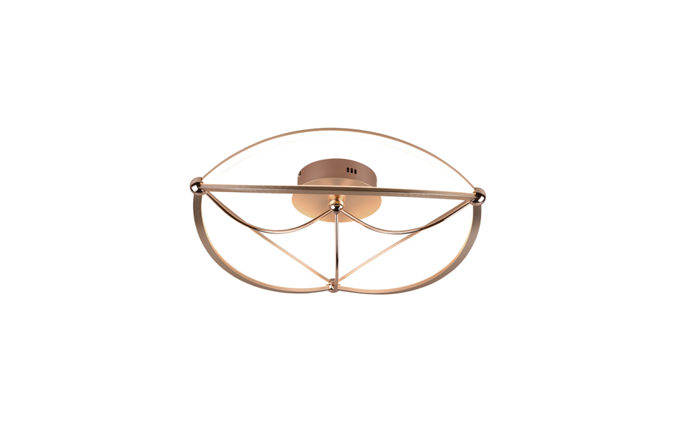 Trio Lighting Trio CHARIVARI LED ceiling light | 1x 42W 5600 lm 3000K | Ø 62 cm | IP20 | 18 cm