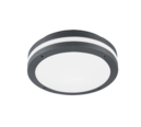 Trio Lighting Trio PIAVE plafondlamp | LED | antraciet | Ø 30 cm | IP54 | 1x 11W | 1180 lm | 3000K | niet dimbaar