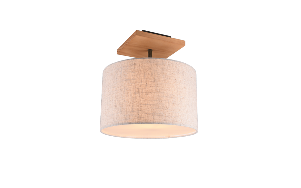 Trio Lighting Trio ELMAU plafondlamp | E27 Fitting | nickel antik met wit | Ø 35 cm | IP20 | excl. 1x E27 | max. 60W Trio Lighting Trio ELMAU plafondlamp | E27 Fitting | nickel antik met wit | Ø 35 cm | IP20 | excl. 1x E27 | max. 60W