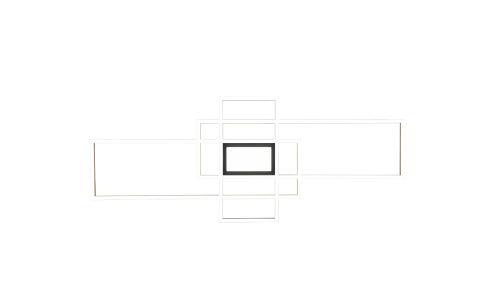 Trio Lighting Trio IRVINE LED ceiling light | 1x 60W 7100 lm 3000-6500K | IP20 | 6.5 cm Trio Lighting Trio IRVINE LED ceiling light | 1x 60W 7100 lm 3000-6500K | IP20 | 6.5 cm