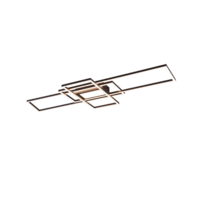 Trio IRVINE plafondlamp | LED | antraciet | 105 x 42 cm | IP20