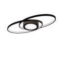 Trio Lighting Trio GALAXY plafondlamp | LED | antraciet | 57 x 23 cm | IP20 | 1x 28W | 3400 lm | 3000K | dimbaar