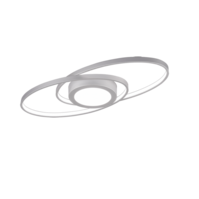 Trio GALAXY LED ceiling light | titanium | IP20 Trio GALAXY LED ceiling light | titanium | IP20