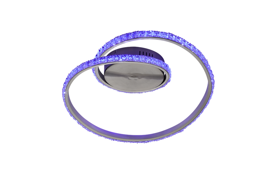 Trio Lighting Trio RUBIN LED ceiling light | 1x 19W 2100 lm 3000K | IP20 | 18 cm Trio Lighting Trio RUBIN LED ceiling light | 1x 19W 2100 lm 3000K | IP20 | 18 cm