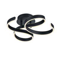 Trio FRANCIS plafondlamp | LED | antraciet | 54 x 52 cm | IP20