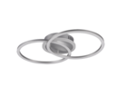 Trio Lighting Trio VENIDA LED ceiling light | 1x 25W 3000 lm 3000K | titanium | IP20 | 7.5 cm