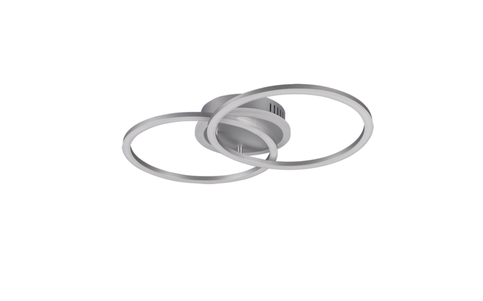 Trio Lighting Trio VENIDA LED ceiling light | 1x 25W 3000 lm 3000K | titanium | IP20 | 7.5 cm Trio Lighting Trio VENIDA LED ceiling light | 1x 25W 3000 lm 3000K | titanium | IP20 | 7.5 cm