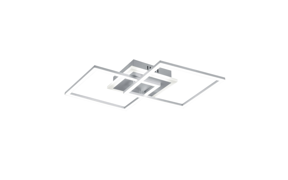Trio Lighting Trio VENIDA LED ceiling light | 1x 25W 3000 lm 3000K | titanium | IP20 | 7.5 cm