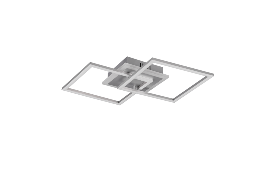Trio Lighting Trio VENIDA LED ceiling light | 1x 25W 3000 lm 3000K | titanium | IP20 | 7.5 cm