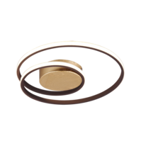 Trio ZIBAL plafondlamp | LED | roestkleur | Ø 39 cm | IP20 Trio ZIBAL plafondlamp | LED | roestkleur | Ø 39 cm | IP20