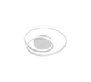 Trio Lighting Trio ZIBAL LED ceiling light | 1x 22W 2500 lm 3000K | chrome | Ø 39 cm | IP20 | 7 cm