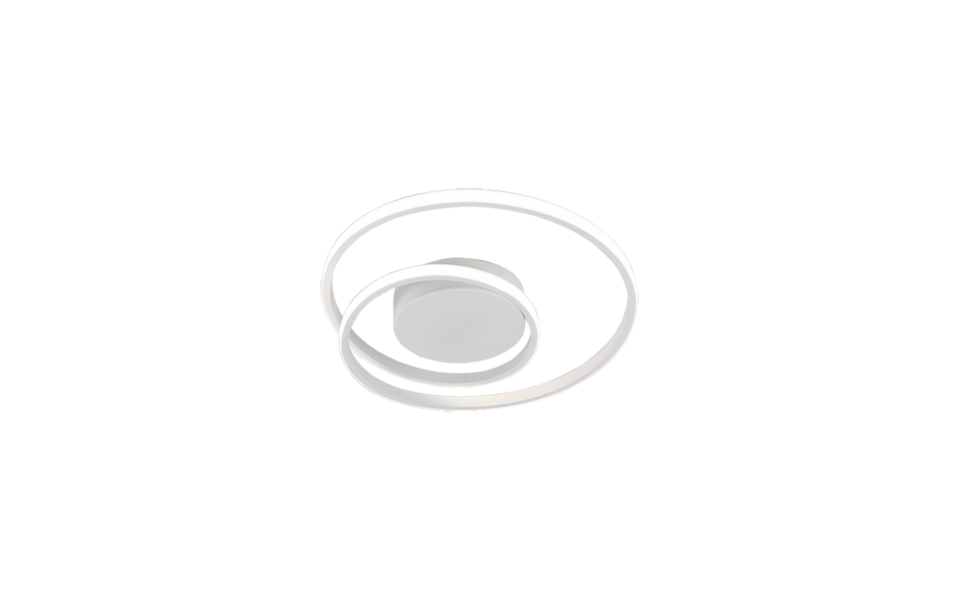 Trio Lighting Trio ZIBAL plafondlamp | LED | wit mat | Ø 39 cm | IP20 | 1x 22W | 2500 lm | 3000K | dimbaar Trio Lighting Trio ZIBAL plafondlamp | LED | wit mat | Ø 39 cm | IP20 | 1x 22W | 2500 lm | 3000K | dimbaar