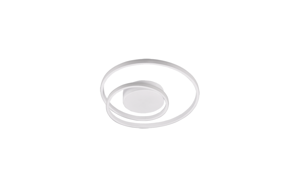 Trio Lighting Trio ZIBAL plafondlamp | LED | wit mat | Ø 39 cm | IP20 | 1x 22W | 2500 lm | 3000K | dimbaar Trio Lighting Trio ZIBAL plafondlamp | LED | wit mat | Ø 39 cm | IP20 | 1x 22W | 2500 lm | 3000K | dimbaar