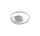Trio Lighting Trio ZIBAL plafondlamp | LED | titaan | Ø 39 cm | IP20 | 1x 22W | 2500 lm | 3000K | dimbaar