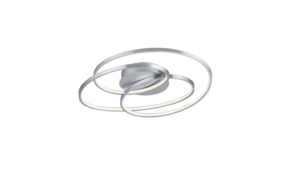Trio Lighting Trio GALE plafondlamp | LED | nikkel mat | 60 x 43 cm | IP20 | 1x 38,5W | 5000 lm | 3000K | niet dimbaar Trio Lighting Trio GALE plafondlamp | LED | nikkel mat | 60 x 43 cm | IP20 | 1x 38,5W | 5000 lm | 3000K | niet dimbaar