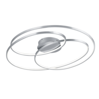 Trio GALE plafondlamp | LED | nikkel mat | 80 x 65 cm | IP20 Trio GALE plafondlamp | LED | nikkel mat | 80 x 65 cm | IP20