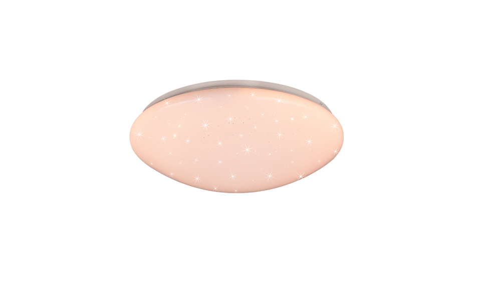 Trio Lighting Trio LUKIDA plafondlamp | LED | wit | Ø 38 cm | IP20 | 1x 18W | 2000 lm | 3000-6000K | dimbaar