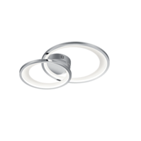 Trio GRANADA plafondlamp | LED | chroom | 59 x 43 cm | IP20 Trio GRANADA plafondlamp | LED | chroom | 59 x 43 cm | IP20