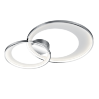 Trio GRANADA plafondlamp | LED | chroom | 85 x 60 cm | IP20