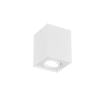 Trio BISCUIT plafondlamp | wit mat | IP20 | GU10 | 9,6 x 9,6 cm