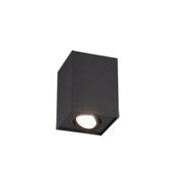 Trio BISCUIT ceiling light | GU10 | black | Ø 9.6 cm | IP20
