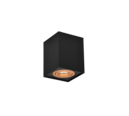 Trio Lighting Trio BISCUIT ceiling light | 1x GU10 | black with gold | IP20