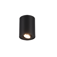 Trio COOKIE ceiling light | GU10 | black | Ø 9.6 cm | IP20