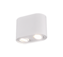 Trio Lighting Trio COOKIE ceiling light | 2x GU10 | chrome | IP20 | 12.5 cm